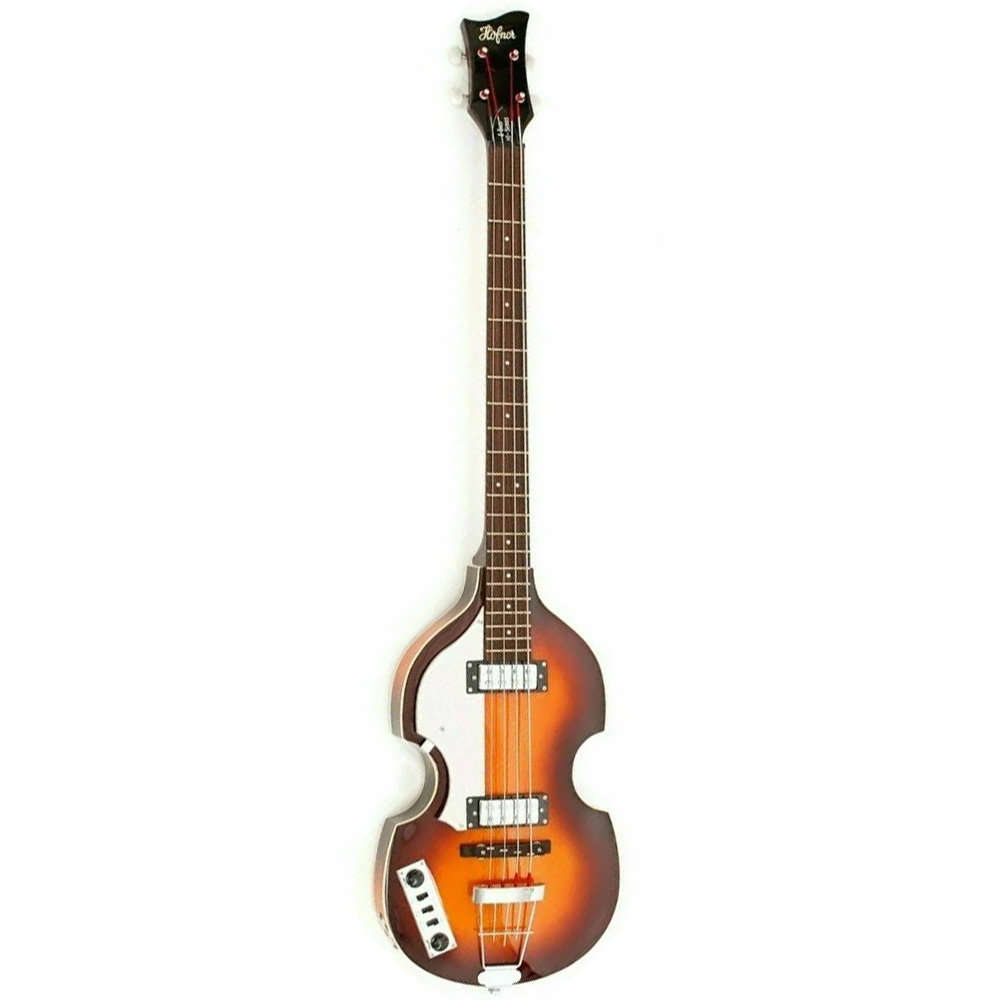 Höfner HI-BB-SE-L-SB Ignition Sunburst Keman Bas Gitar - Solak