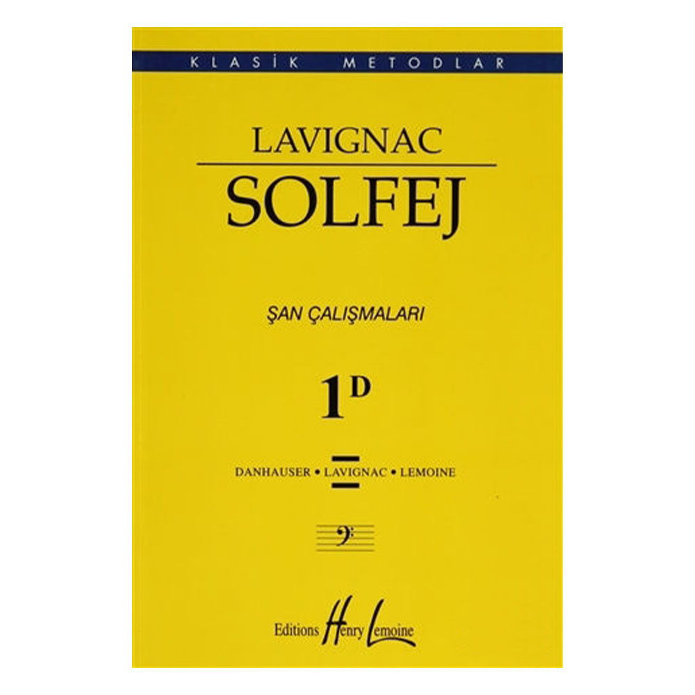 Lavignac Solfej 1D Küçük Boy