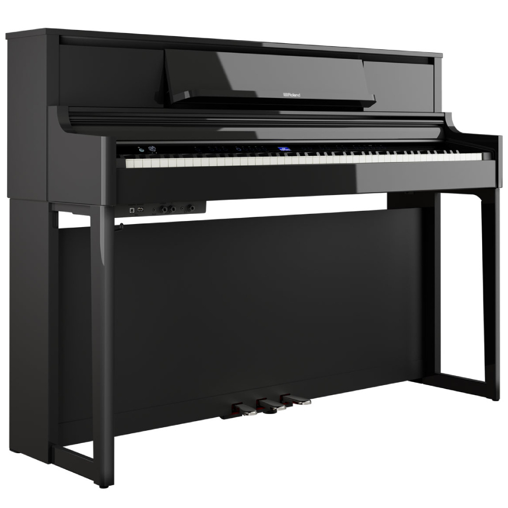 ROLAND LX-5-PE Parlak Siyah Dijital Duvar Piyanosu (Tabure & Kulaklık Hediyeli)