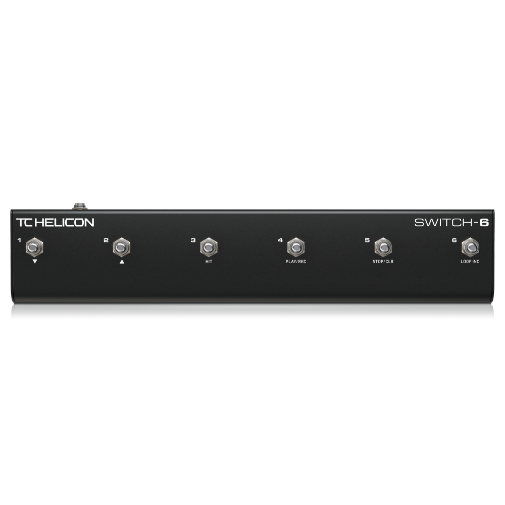TC Helicon SWITCH-6 Efekt Kontrol Pedalı