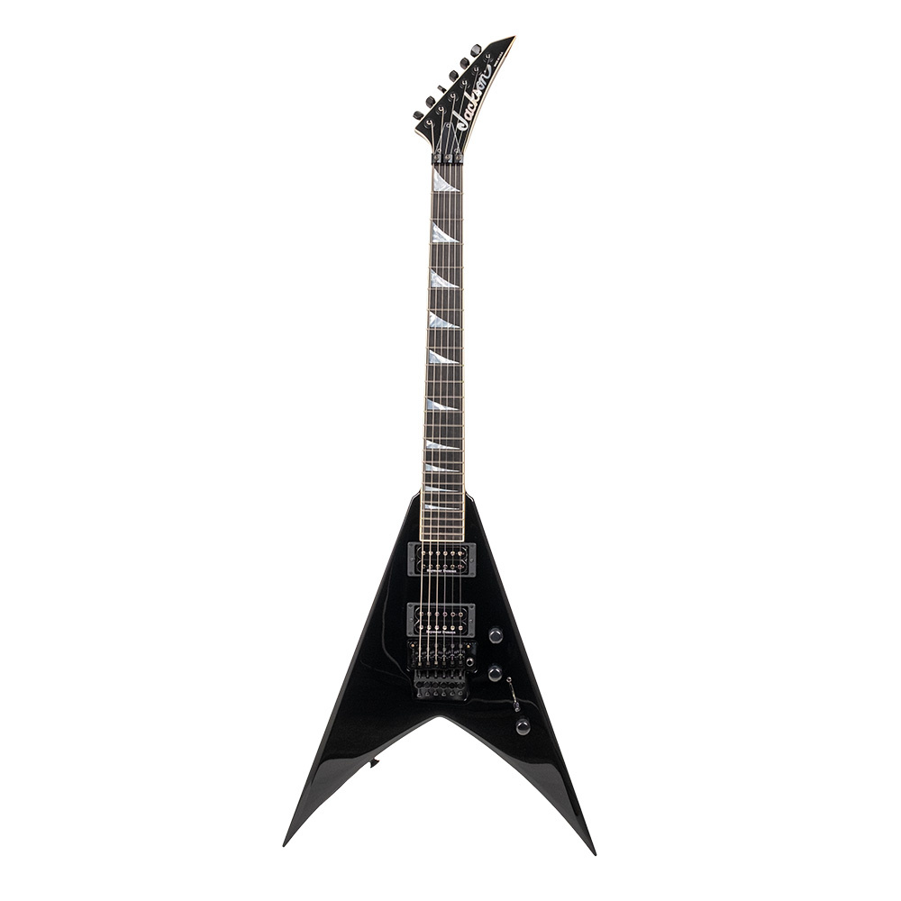 Jackson USA Select King V KV2 Abanoz Klavye Gloss Black Elektro Gitar
