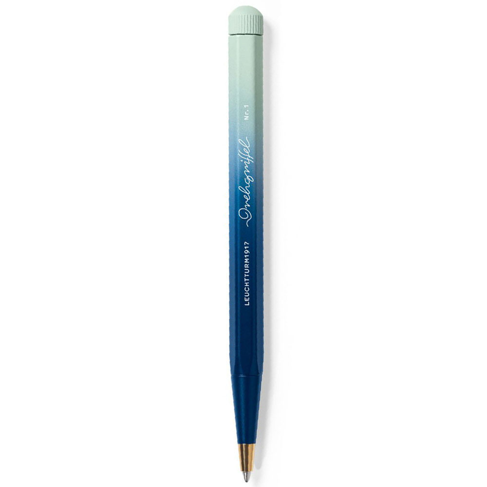 LEUCHTTURM Gradient Limited Edition Serisi Drehgriffel Tükenmez Kalem, Lacivert / Nane Yeşili