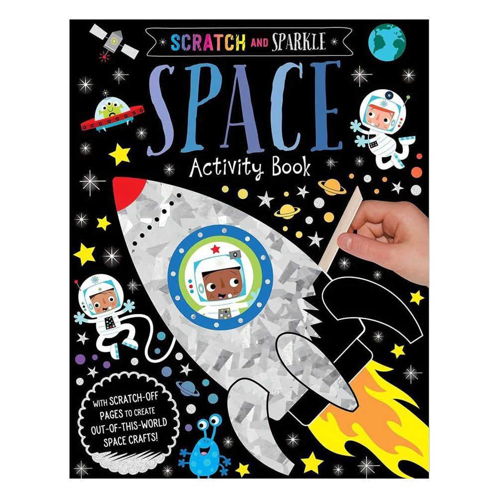 MBI - Scratch and Sparkle Space Activity Book