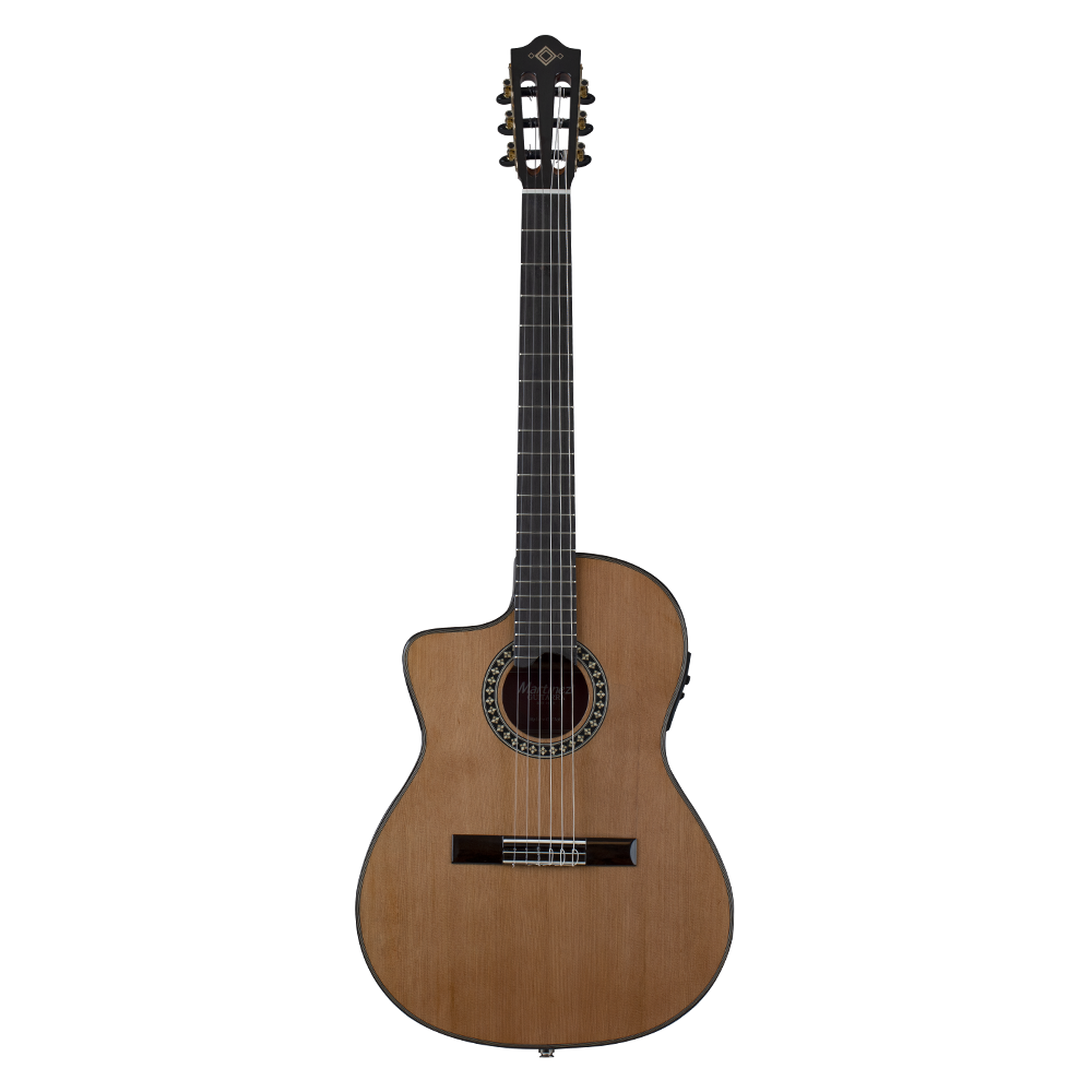 MARTINEZ MP-1 PRE CET LEFT Cutaway Solak Elektro Klasik Gitar