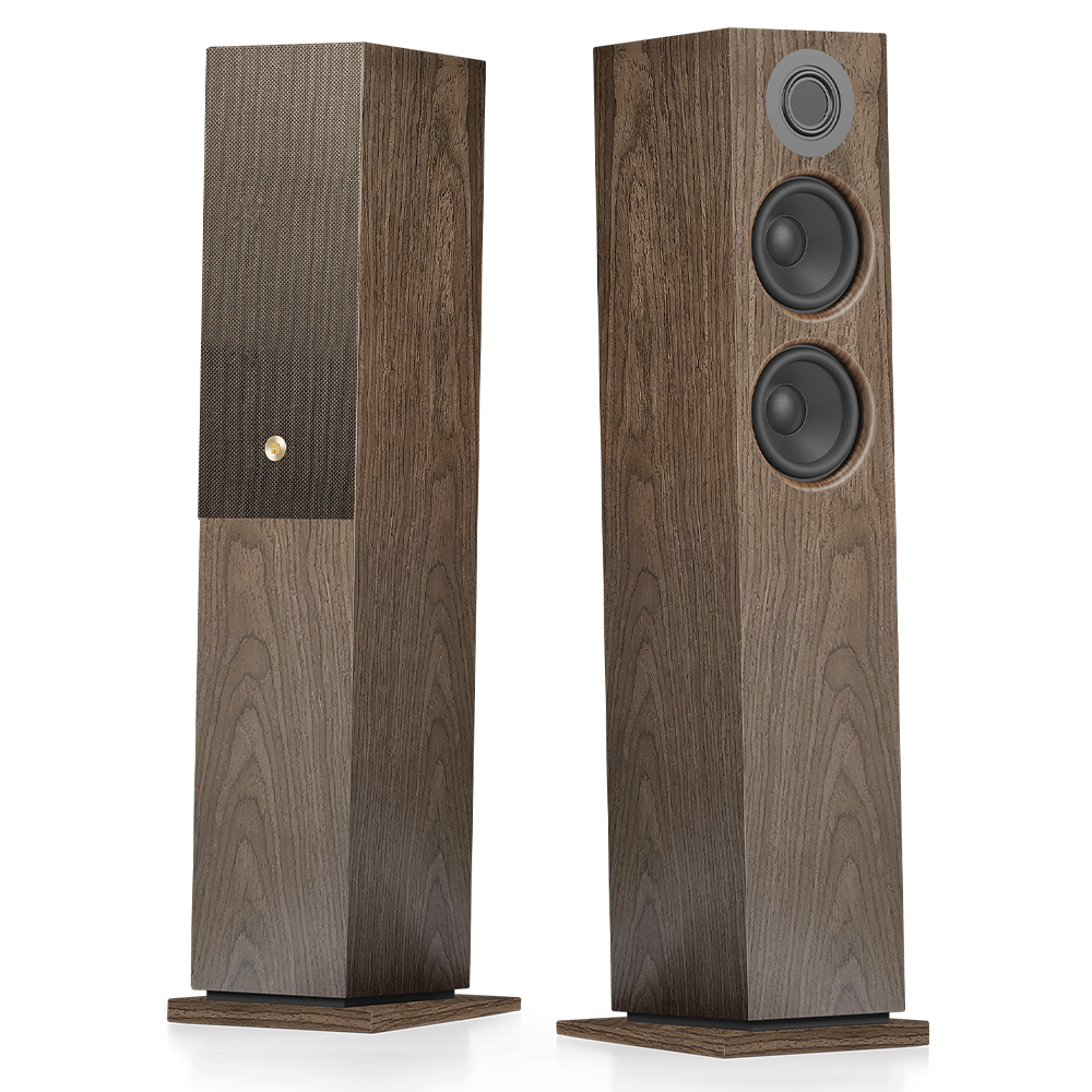 Audio Pro A48 W Kahverengi Kule Tipi Multiroom Akıllı Ev Hoparlörü(Çift)