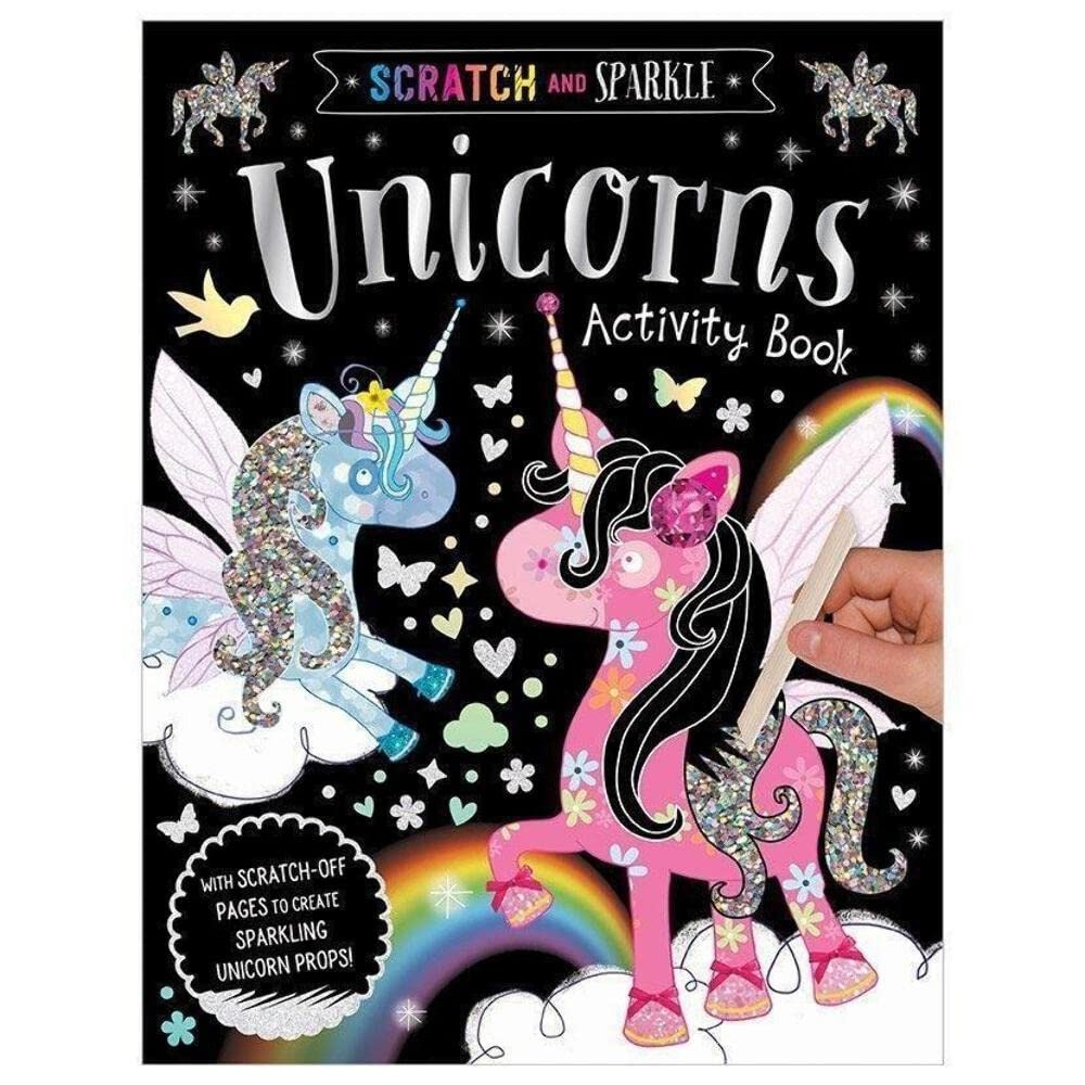 MBI - Scratch and Sparkle Unicorns Activity Book