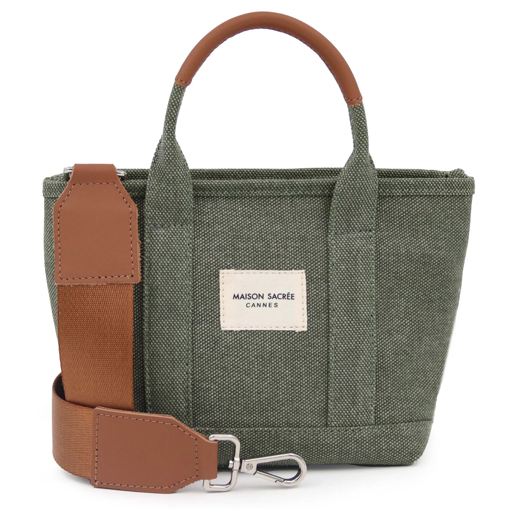 MAISON SACREE Miramar Haki Large Kol Çantası