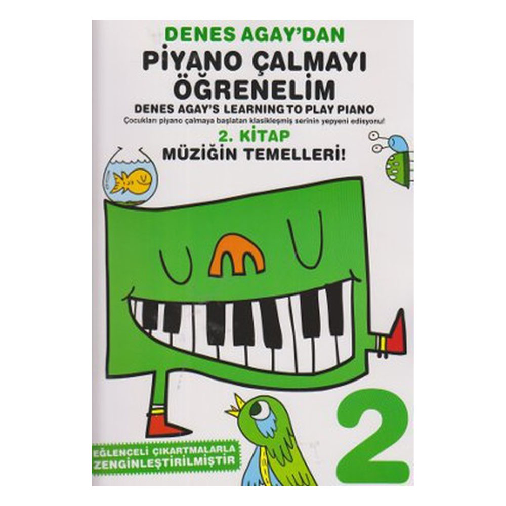 Denes Agay`dan Piyano Çalmayı Öğrenelim 2. Kitap