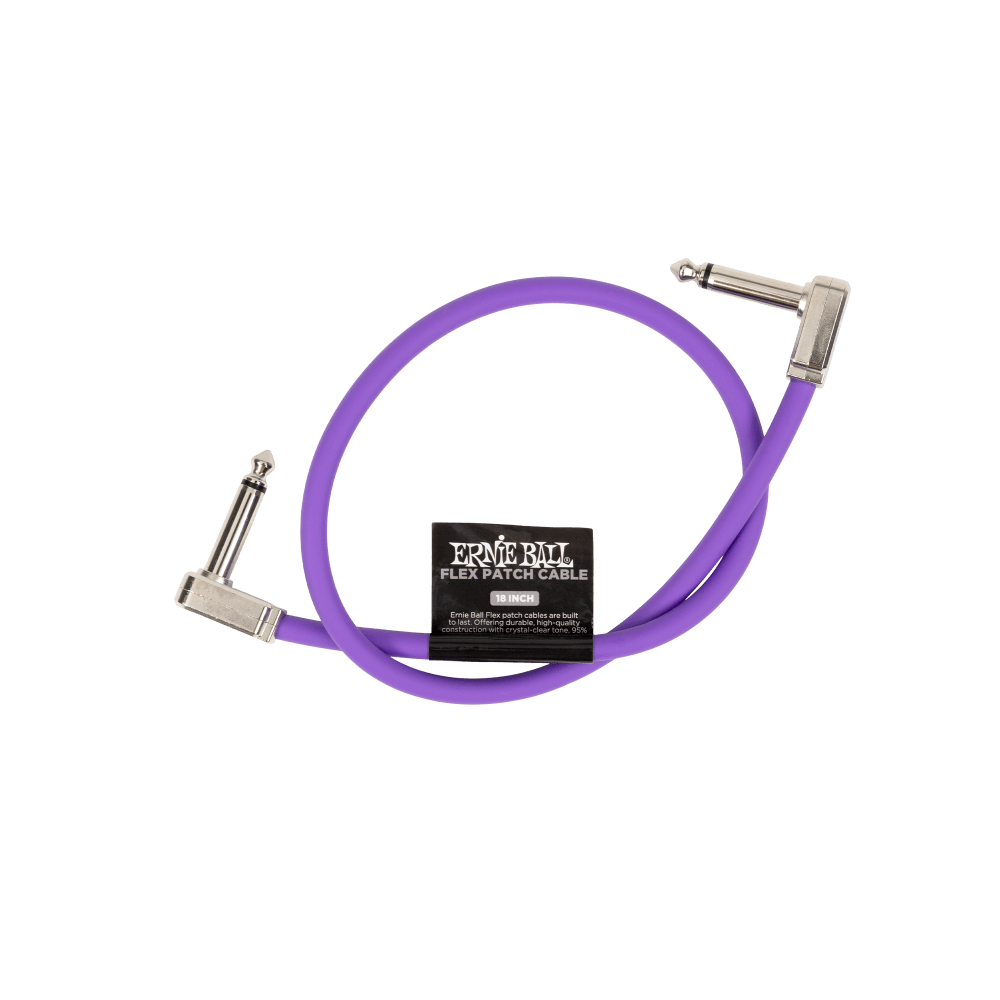 ERNIE BALL P06449 Flex Patch 18in- Cable -Purple