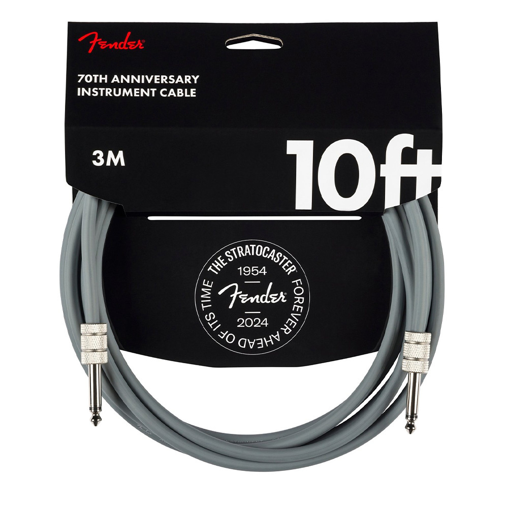 Fender Anniversary Gray 3m Enstrüman Kablosu