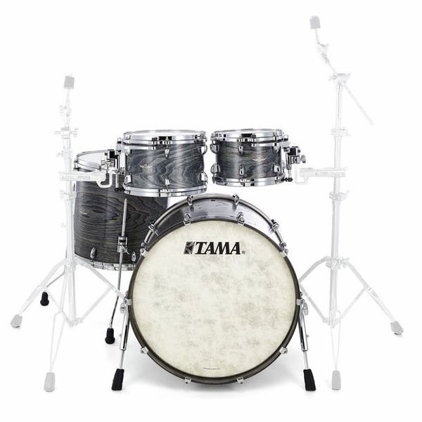 TAMA TW42RZSA-SCS STAR Walnut Satin Charcoal Japanese Sen 4 Parça (22B/10T/12T/16F) Akustik Davul Seti