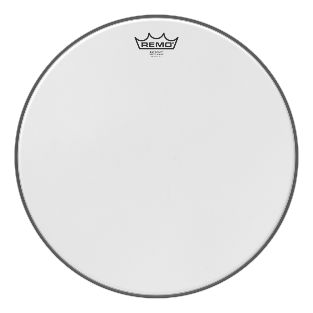 REMO BE-0816-WS- Emperor® White Suede™ 16