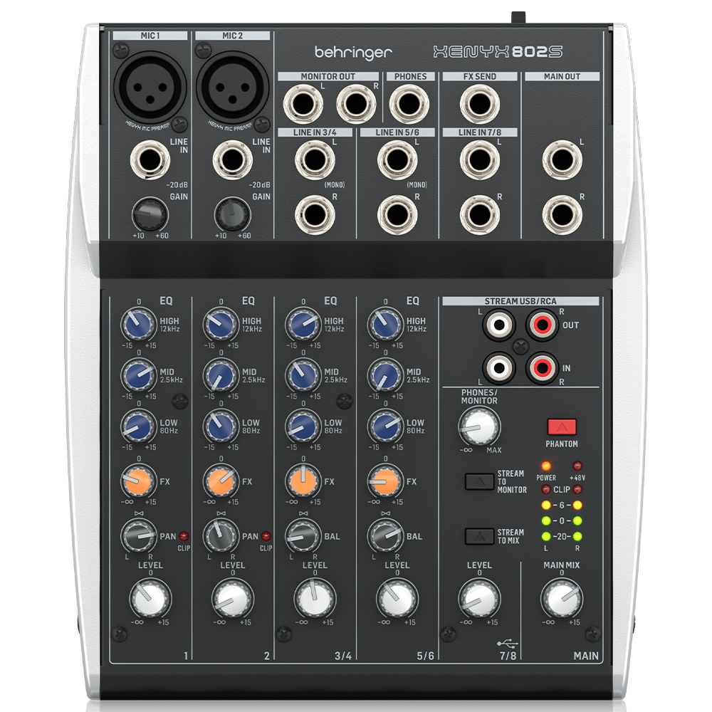 BEHRINGER XENYX 802S Mixer