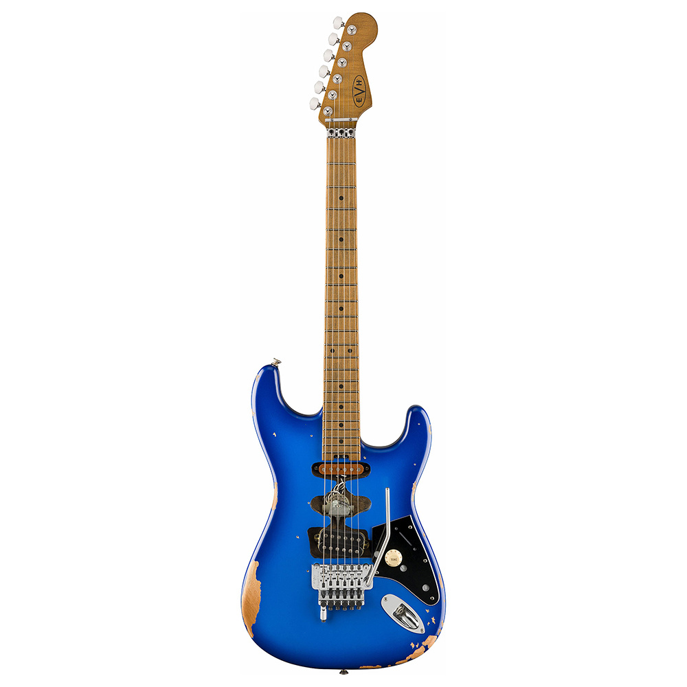EVH Limited Edition Frankenstein Relic Blueburst Elektro Gitar