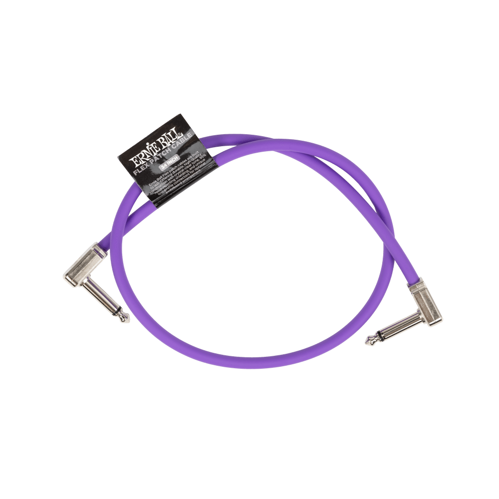 ERNIE BALL P06450 Flex Patch 24in- Cable -Purple