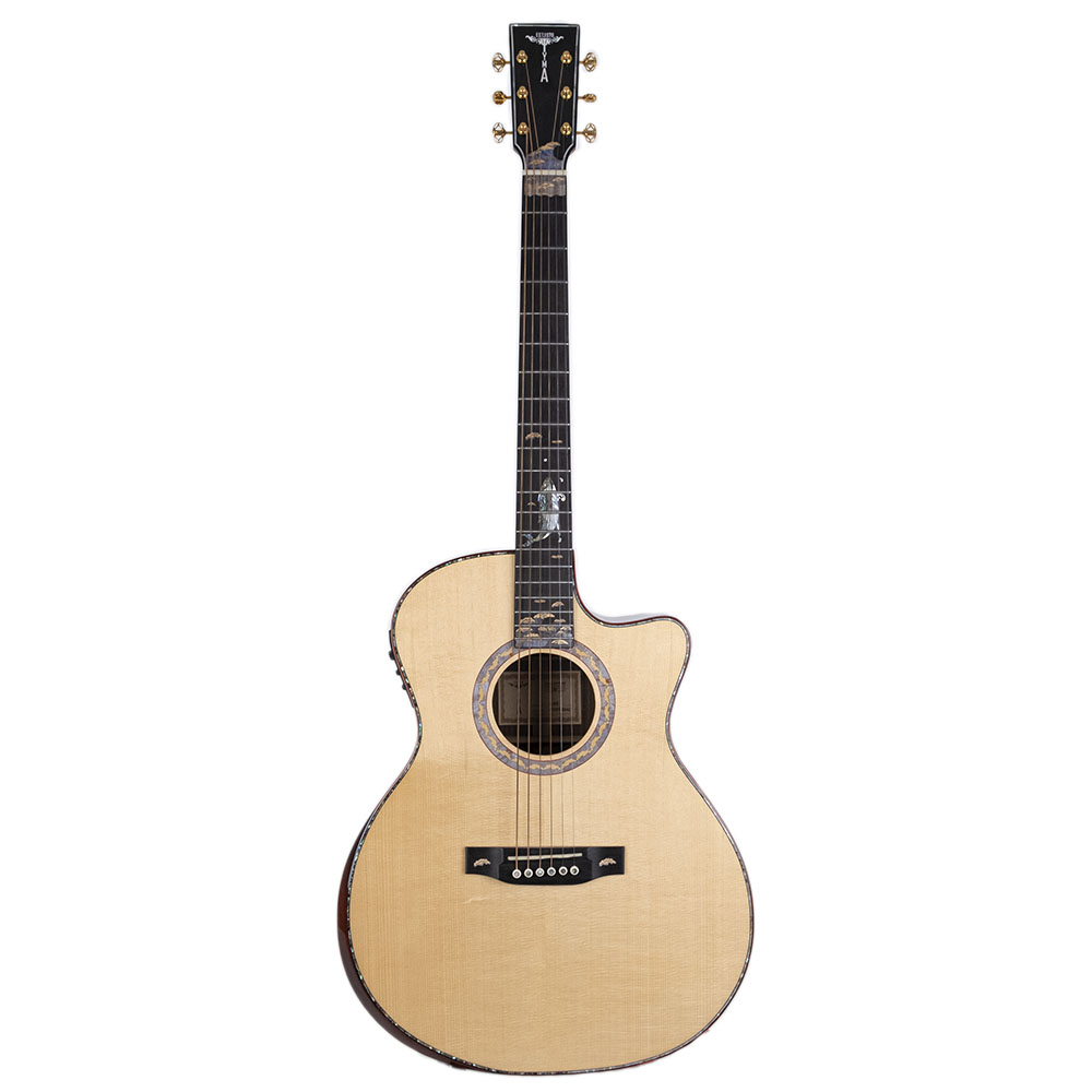 TYMA V-40E Elektro Akustik Gitar