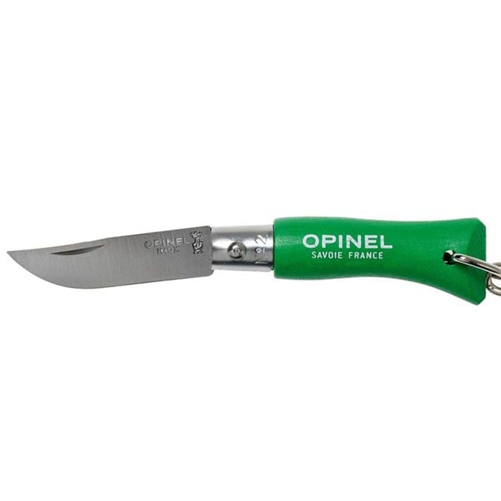 OPINEL No 02 Anahtarlıklı Paslanmaz Çelik Çakı (Yeşil)