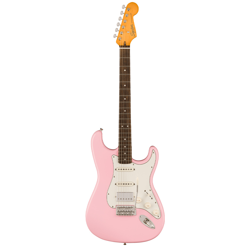Squier FSR Classic Vibe 60 Stratocaster HSS Laurel Klavye PPG Shell Pink Elektro Gitar