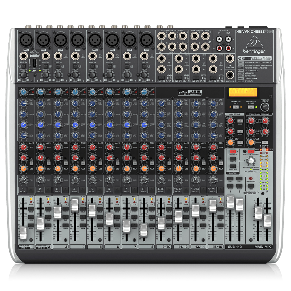 BEHRINGER XENYX QX2222USB / Analog Mixer