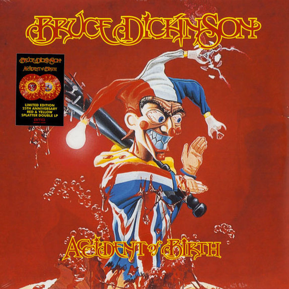 Bruce Dickinson - Accident Of Birth (25th Anniversary - Red W/ Yellow Splatter Vinyl)
