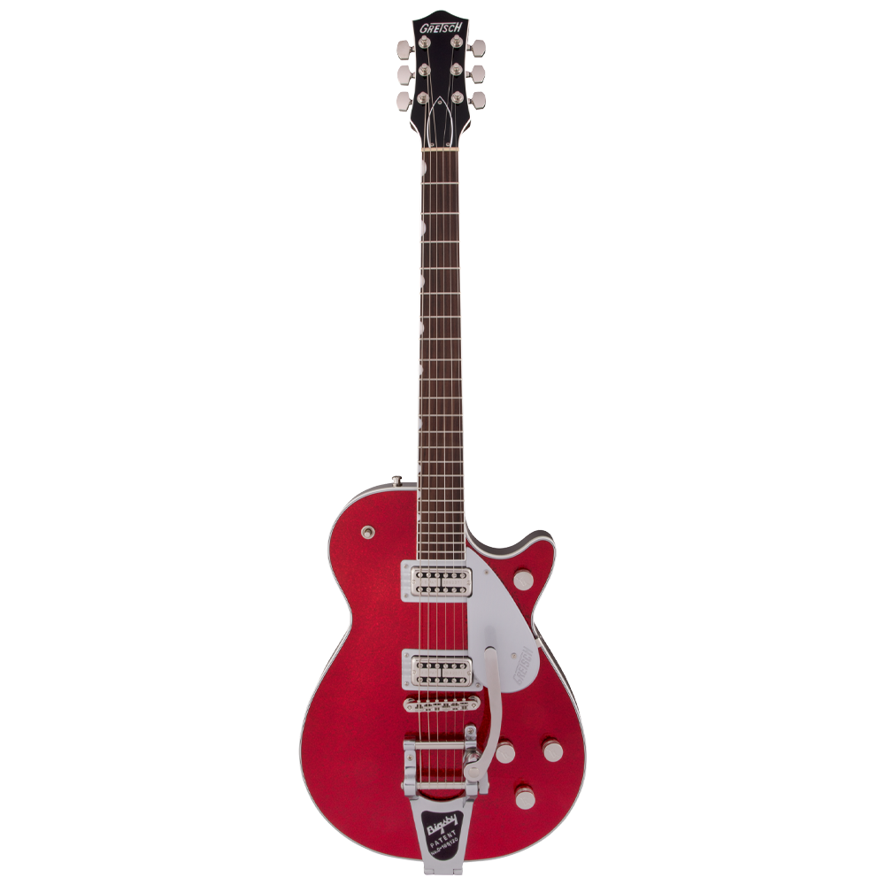 GRETSCH G6129T Players Edition Jet FT Bigsby Gülağacı Klavye Red Sparkle Elektro Gitar