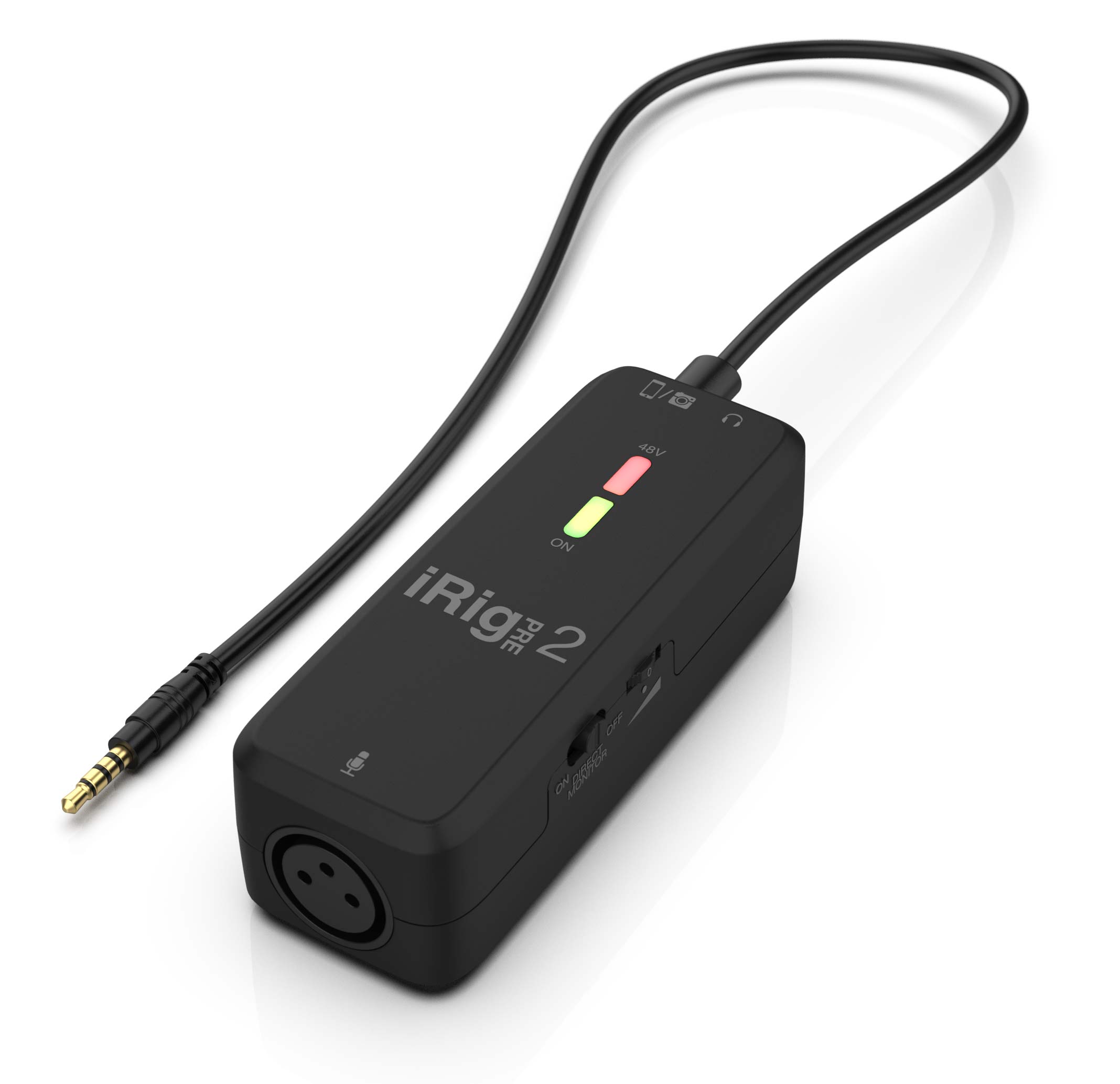 IK Multimedia iRig Pre2 Mikrofon Arabirim Preamp (iOS & Android)