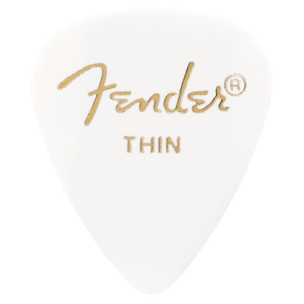 Fender 351 Shape Thin Beyaz Pena (12 Adet)