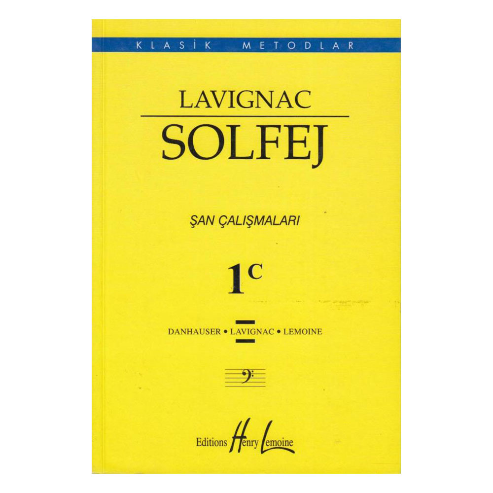 Lavignac Solfej 1C - Küçük Boy