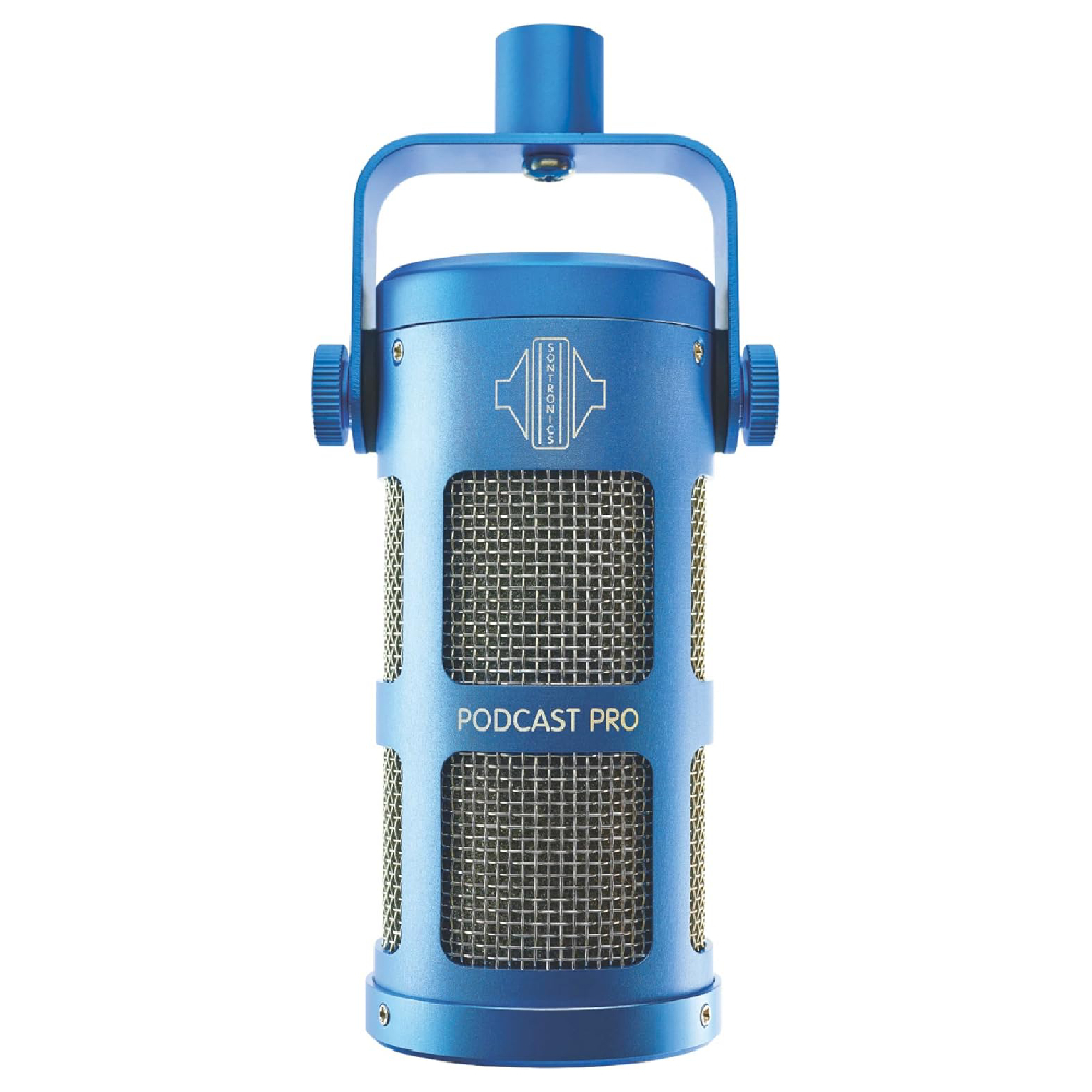 SONTRONICS Podcast Pro Mavi Dinamik Mikrofon