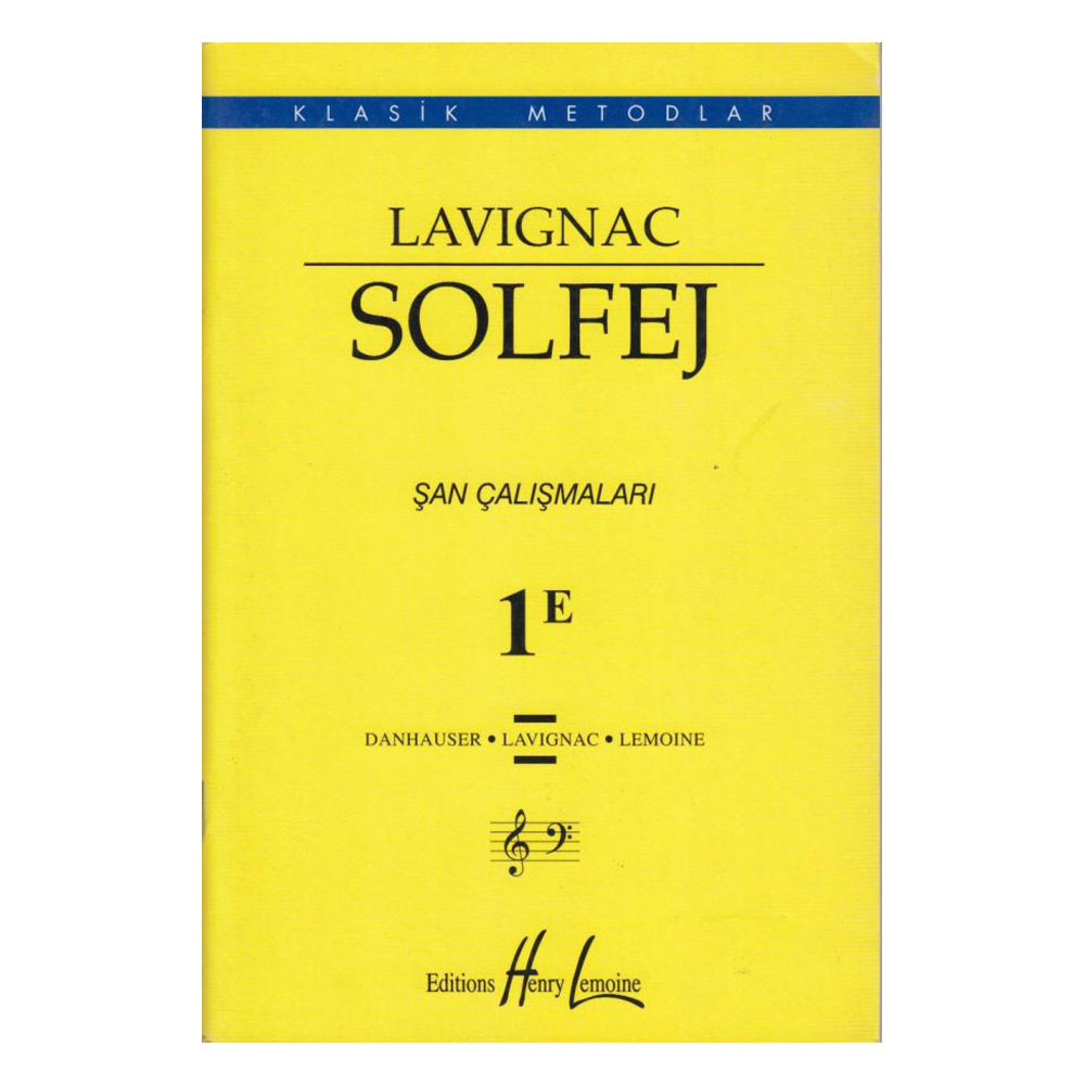 Lavignac Solfej 1E Küçük Boy