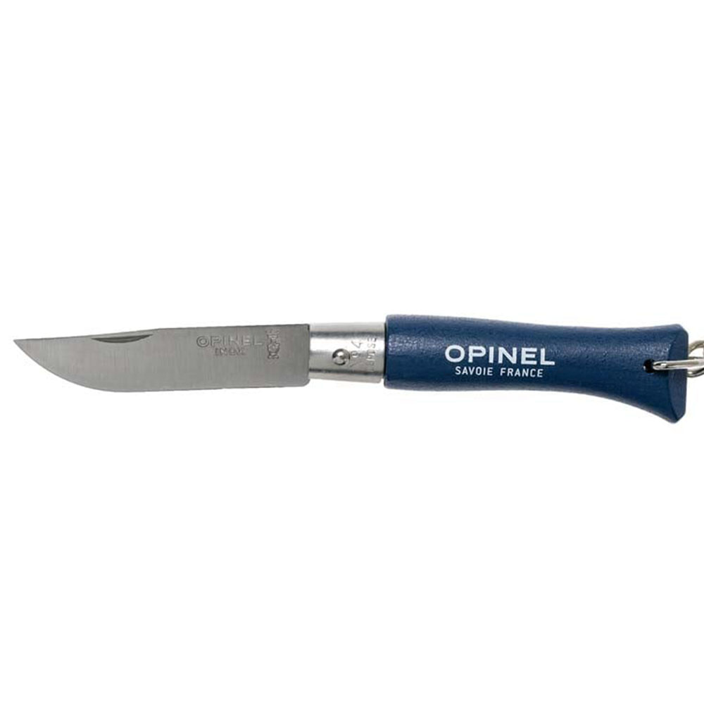 OPINEL No 04 Anahtarlıklı Paslanmaz Çelik Çakı (Lacivert)