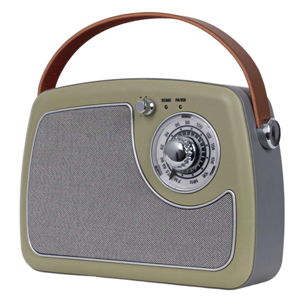 KOZMOS FB-R902-GREEN Retro Radyo ve Bluetooth Hoparlör