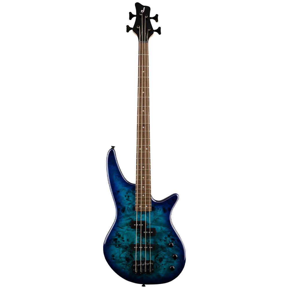 Jackson JS Serisi Spectra Bass JS2P Laurel Klavye Blue Burst Bas Gitar