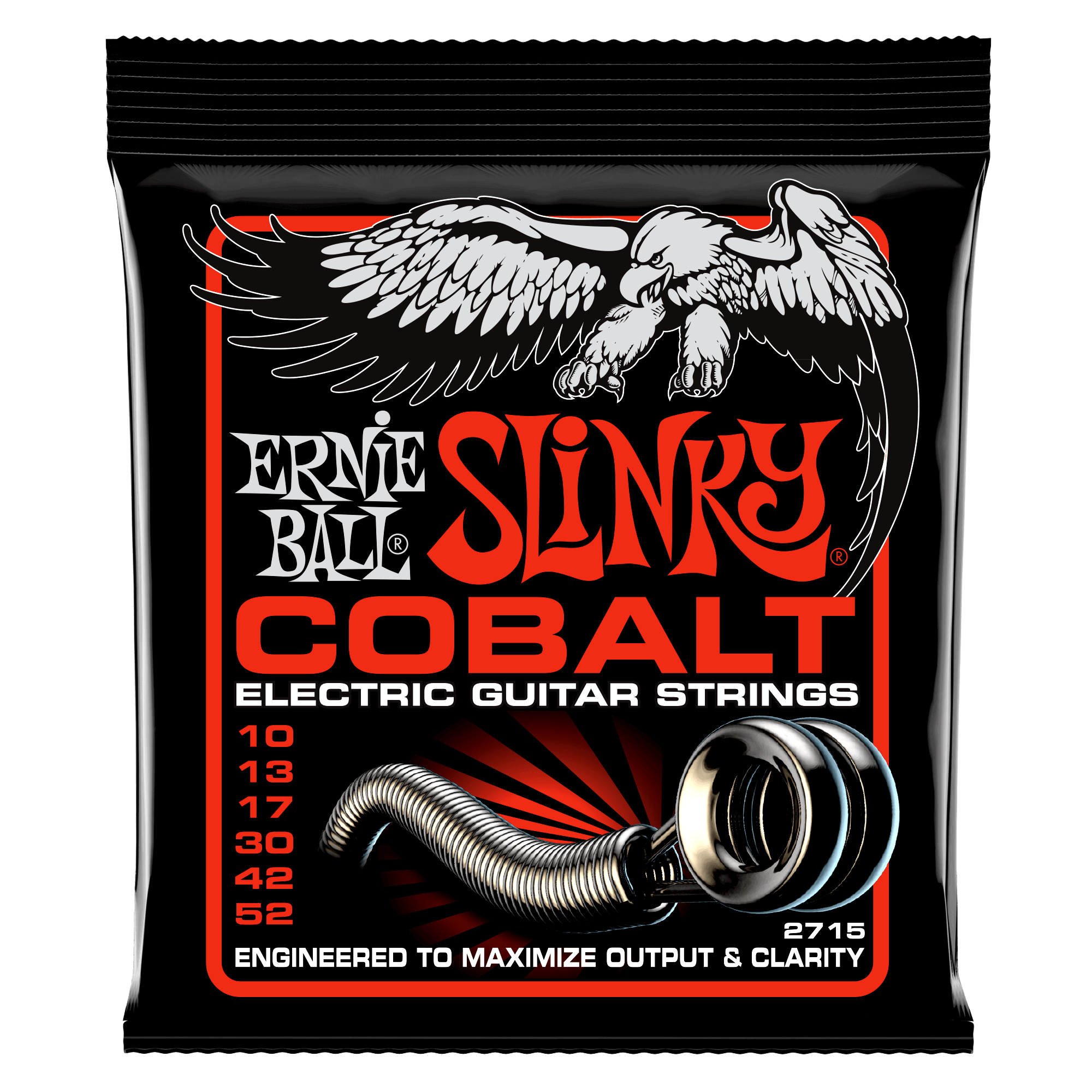ERNIEBALL P02715 - Skinny Top Heavy Bottom Slinky Cobalt 10-52 Elektro Gitar Teli