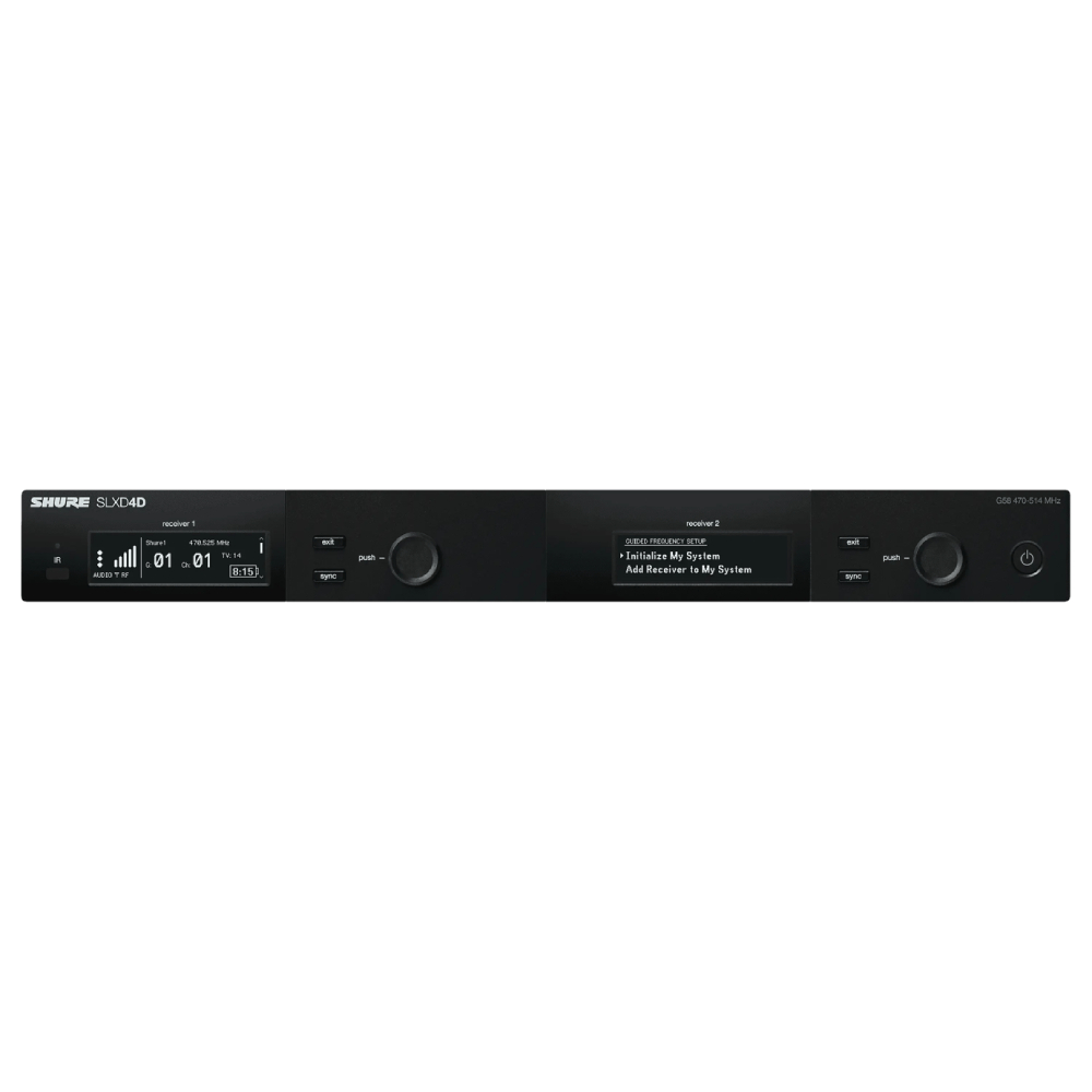 SHURE SLXD4DE Telsiz Mikrofon Alıcısı