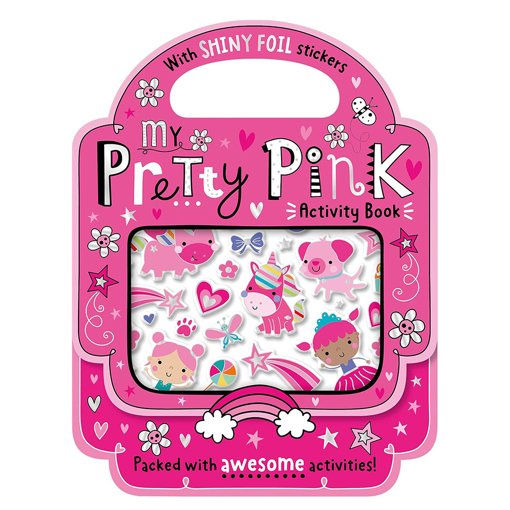 MBI - Shiny Stickers My Pretty Pink Activity Book