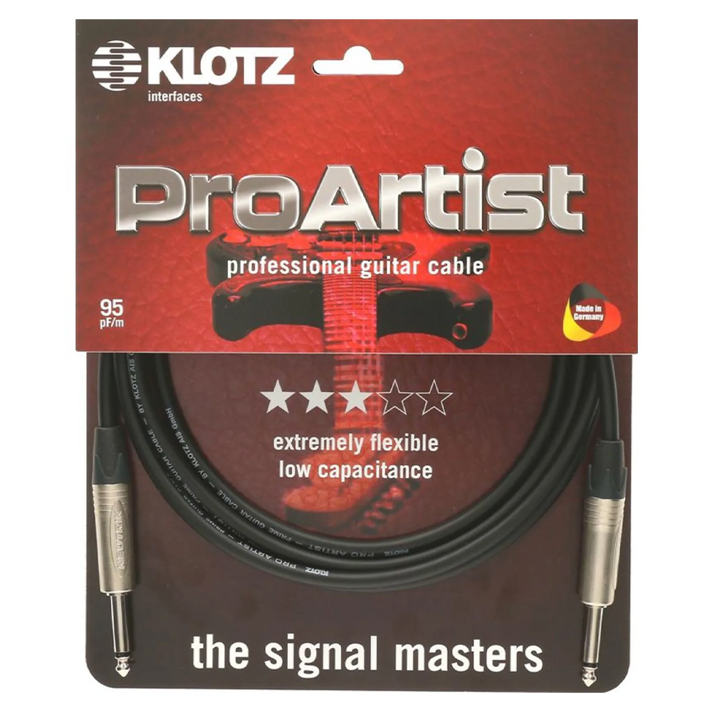 Klotz Pro Artist 4,5mt Enstrüman Kablosu