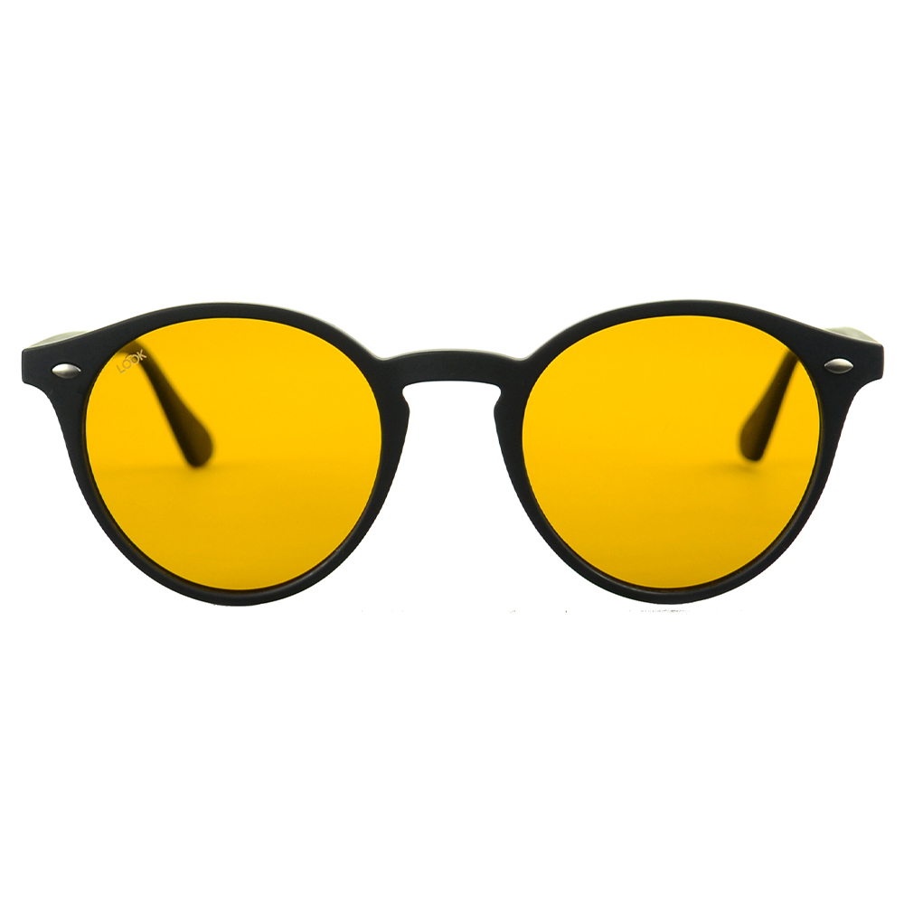 LOOKlight Letoon Matte Black Orange Gözlük