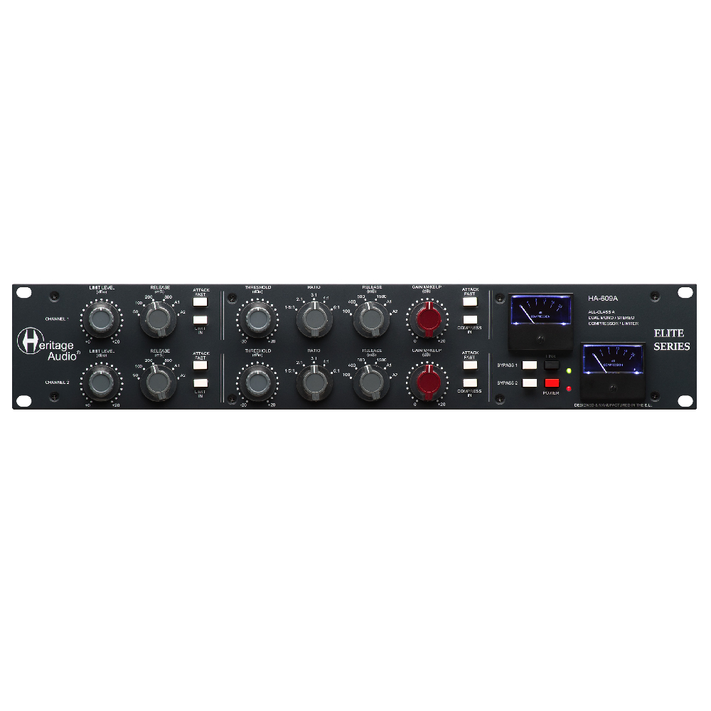 HERITAGE AUDIO HA-609A Elite ´609A Stereo/Dual Mono Kompresör/Limiter
