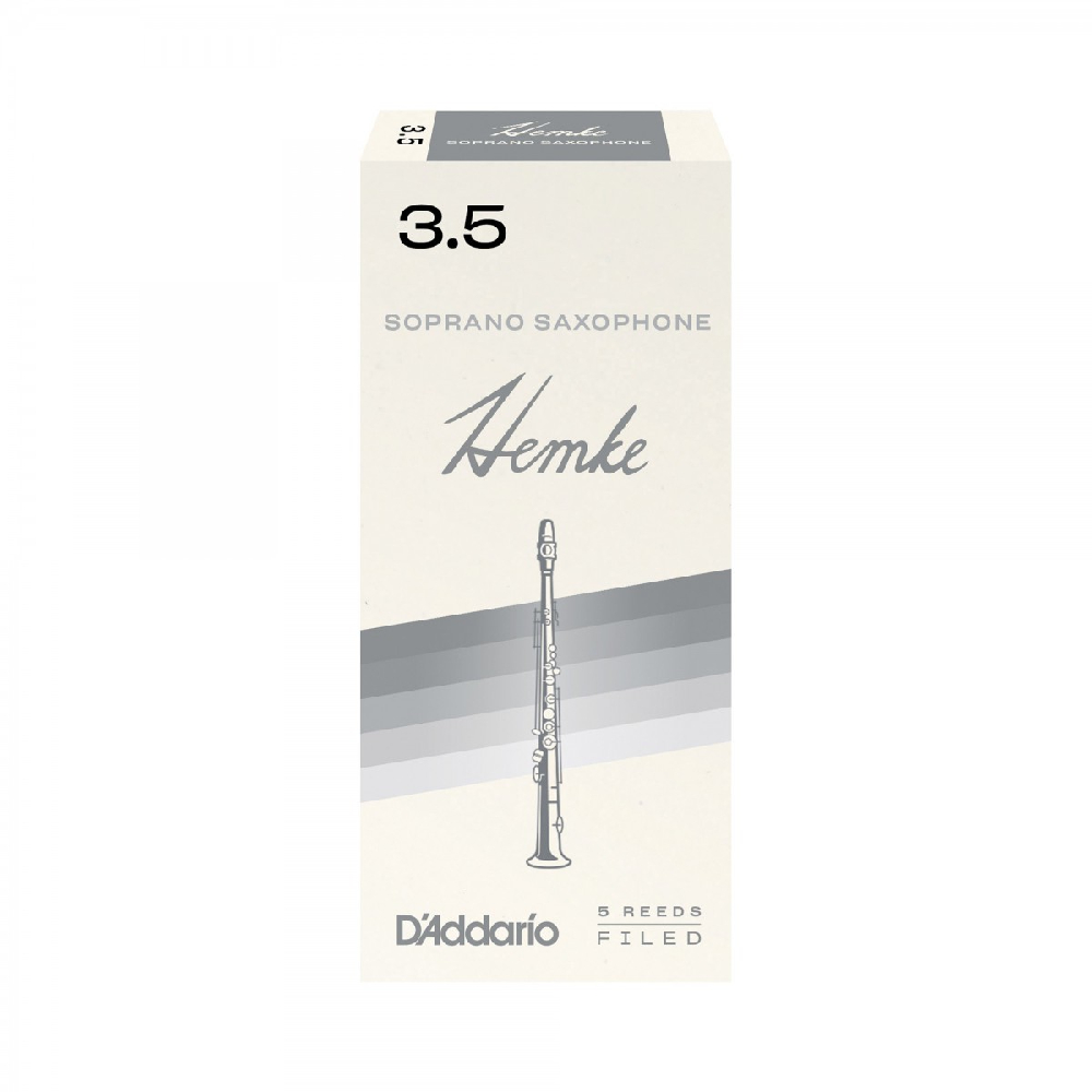RICO RHKP5SSX350 HEMKE 3,5 Numara Soprano Saksafon Kamışı (5'li Kutu)