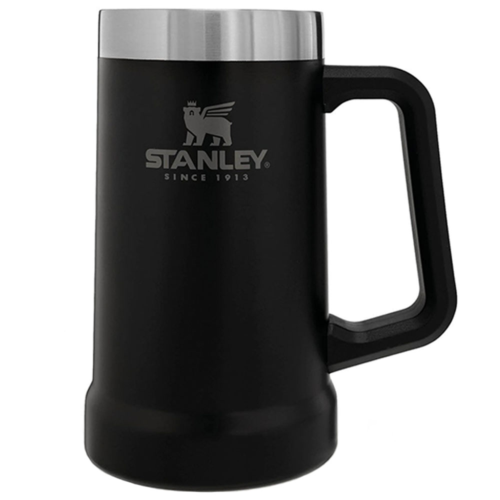 STANLEY 0.7L Adventure Big Grip Beer Stein Siyah Bira Bardağı