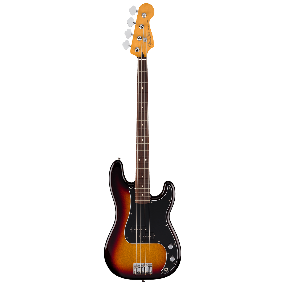 Fender Limited Edition Player II Precision Bass®, Slab Gülağacı Klavye Sparkle 3-Color Sunburst Renk Bas Gitar