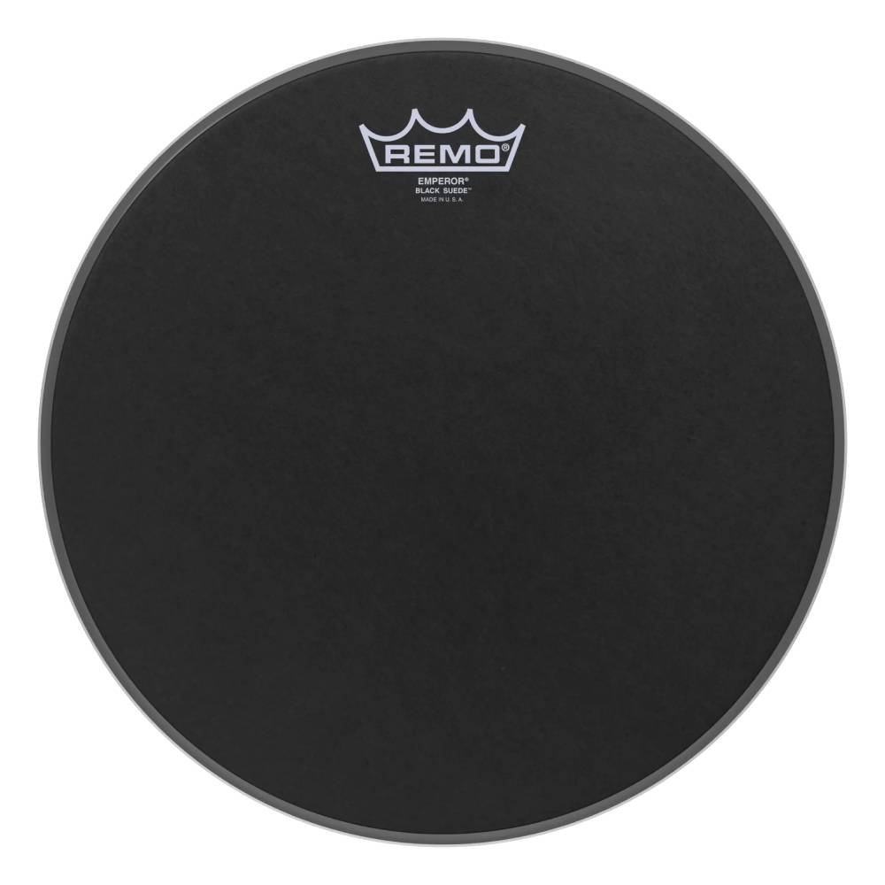 REMO BE-0814-ES - Remo Emperor Black Suede 14
