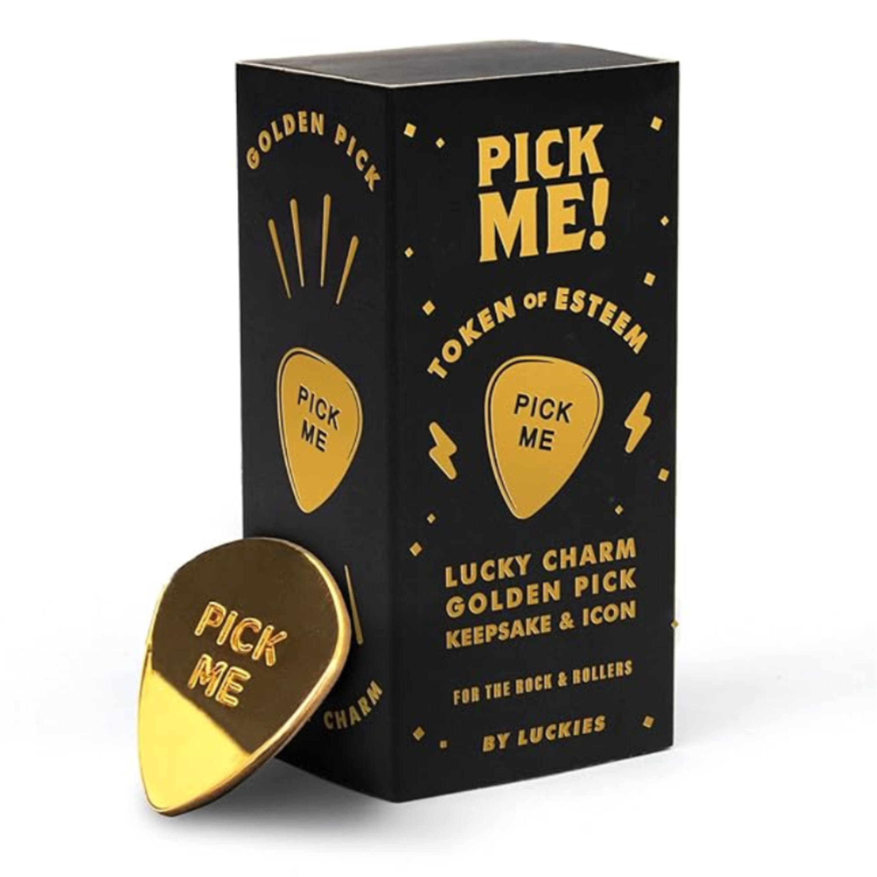 SUCK UK Pick Me Gold Charm