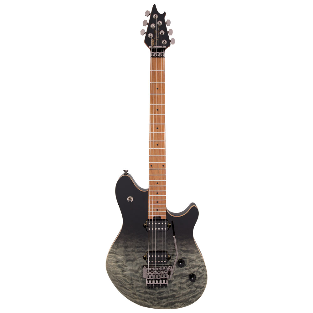EVH Wolfgang WG Standard QM Baked Akçaağaç Klavye Black Fade Elektro Gitar