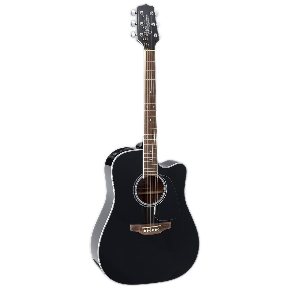 Takamine GD34CEBLK Dreadnought Cutaway TP-4TD Siyah Elektro Akustik Gitar