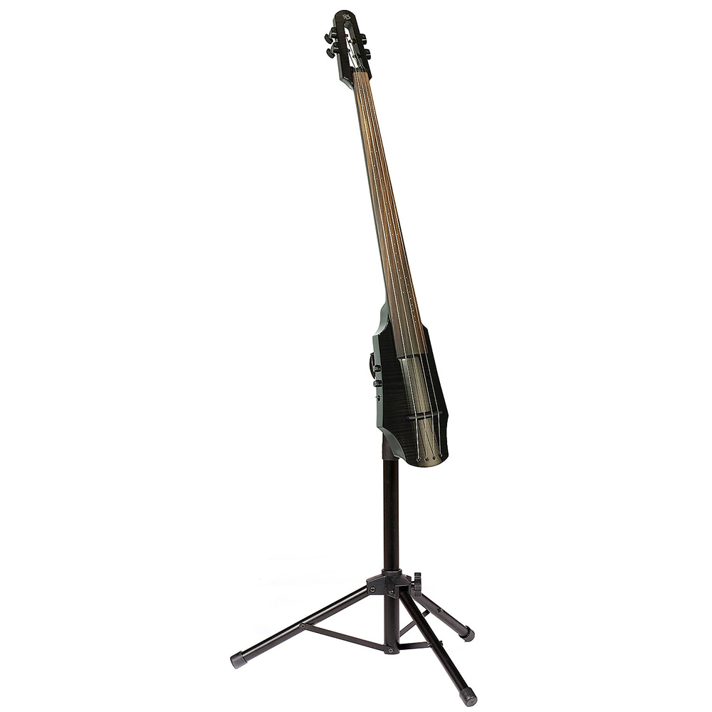 NS DESIGN WAV4C-CO-BK / Transparan Siyah, Polar Piezo Manyetikli, Tripod Stand, Pizz/Arco Switch, Coform Klavye Elektro Çello