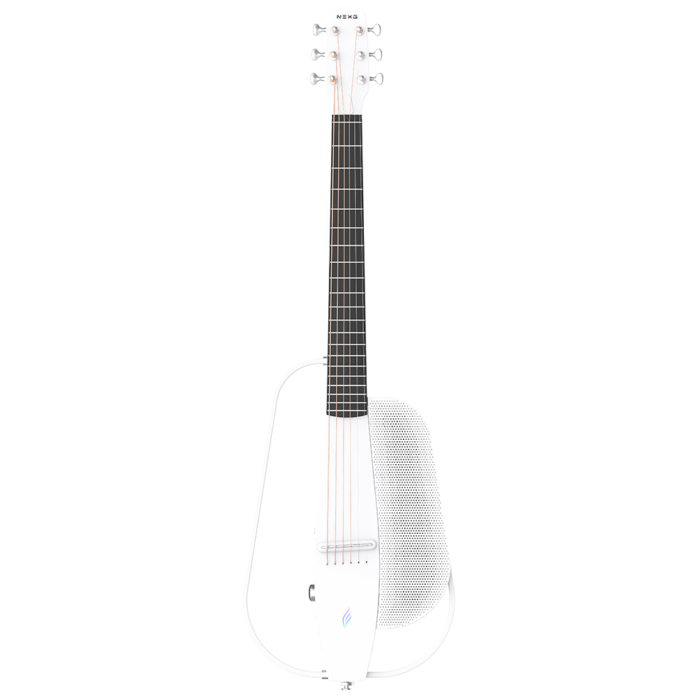 Enya NEXG 2 WH Kablosuz Mikrofonlu ve Aksesuar Paketli Beyaz Elektro Akustik Gitar