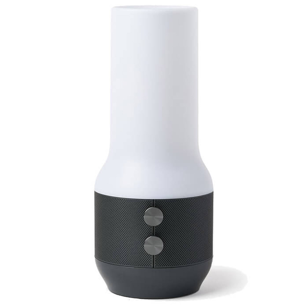 LEXON Terrace + Lamba-BT Hoparlör- Powerbank Metalik Gri
