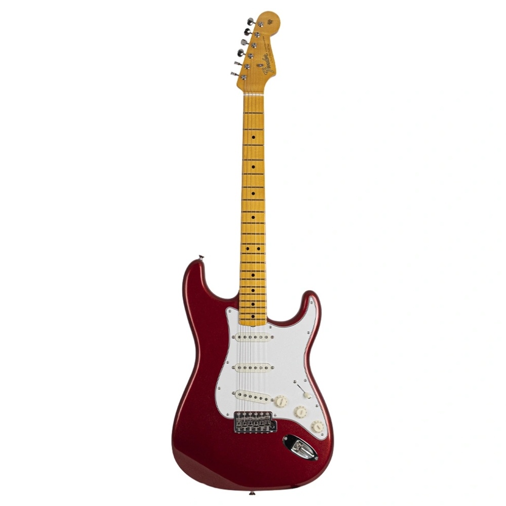 Fender Custom Shop Limited Edition 1965 Stratocaster NOS Akçaağaç Klavye Firemist Red Elektro Gitar